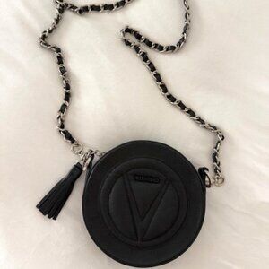 Round Black Valentino Purse